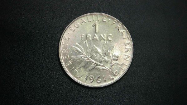 Genuine Authentic Foreign Coin Reverse From France For Sale #25a