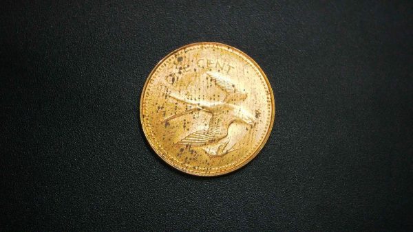 Genuine Authentic Foreign Coin Reverse From Belize For Sale #26a