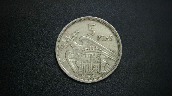 Genuine Authentic Foreign Coin Reverse From Spain For Sale #37a