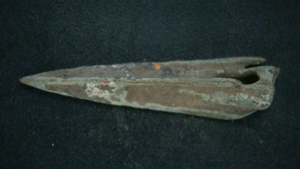 Genuine Roman Arrowhead In Riker For Sale #29b