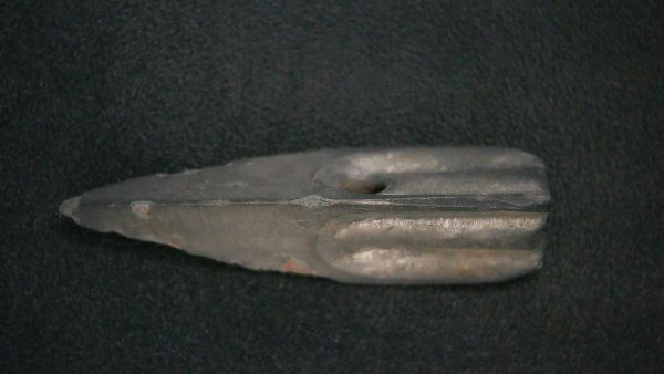 Genuine Roman Arrowhead In Riker For Sale #31b