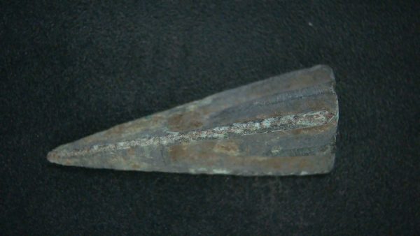 Genuine Roman Arrowhead In Riker For Sale #35a