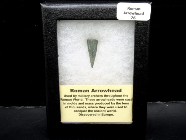 Genuine Roman Arrowhead In Riker For Sale #26