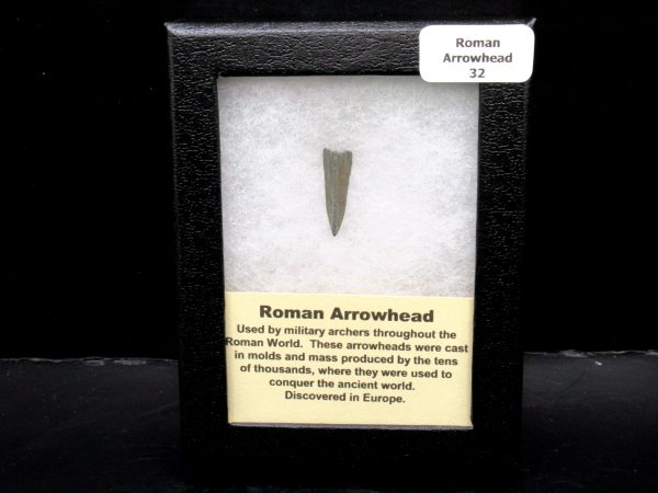 Genuine Roman Arrowhead In Riker For Sale #32