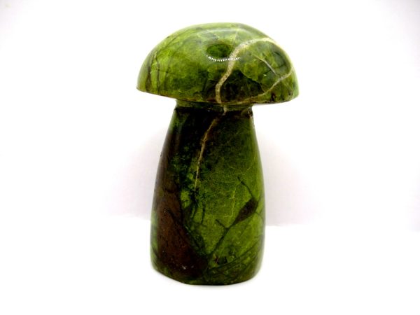 Genuine Green Opal Polished Mushroom For Sale #2