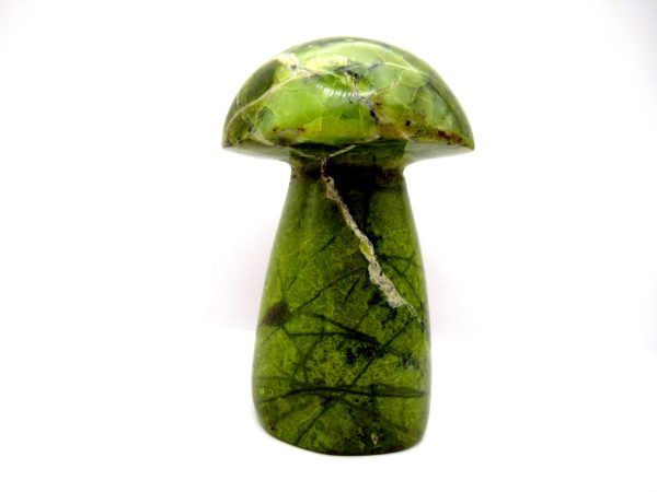 Genuine Green Opal Polished Mushroom For Sale #2a