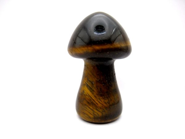 Genuine Tiger Eye Polished Mushroom For Sale #3