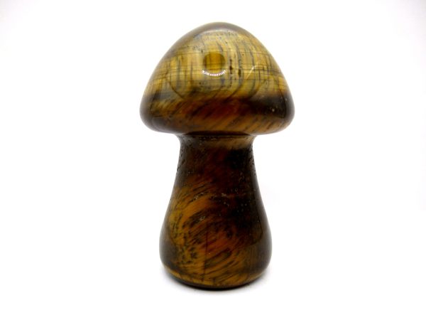 Genuine Tiger Eye Polished Mushroom For Sale #3a