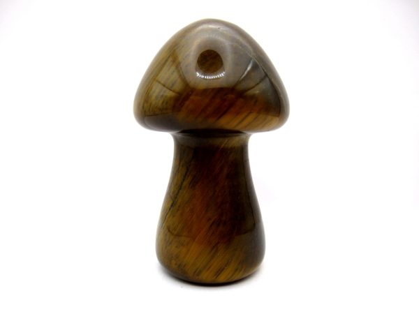 Genuine Tiger Eye Polished Mushroom For Sale #4