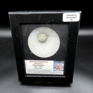 Genuine British Shipwreck Artifact Musket ball for Sale #20