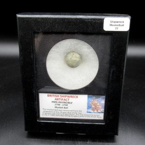 Genuine British Shipwreck Artifact Musket ball for Sale #23