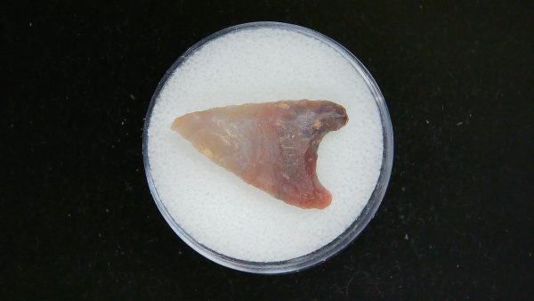 Genuine Morocco Sahara Desert Mesolithic Curved Base Point For Sale #25