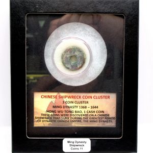 Ming Dynasty Chinese Shipwreck Coin Cluster 11