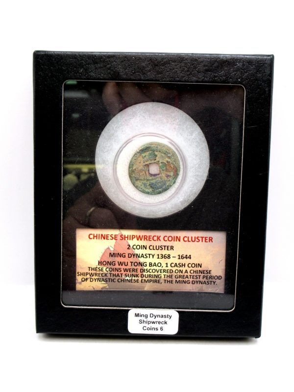 Ming Dynasty Chinese Shipwreck Coin Cluster 6