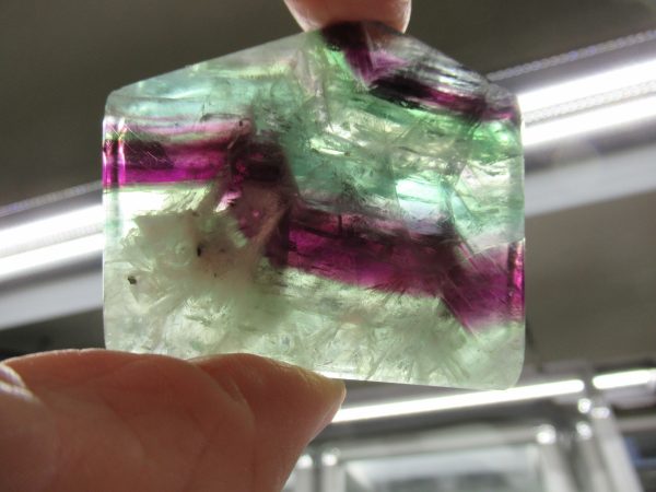 Genuine Polished Rainbow Fluorite Slab For Sale from South Africa #1b
