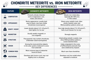 Meteorite Comparisons | Fossils for Sale Nantan Iron Meteorite Fragment from China