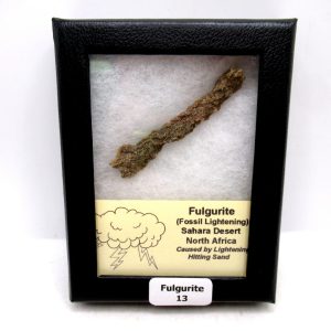 Fulgurite "Fossil Lightening" from Sahara Desert N. Africa #13 - 2.39"