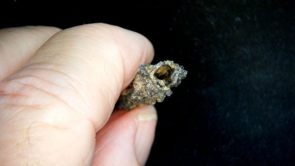 Fulgurite "Fossil Lightening" from Sahara Desert N. Africa #19 - 2.08" - Image 3