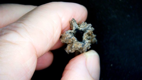 Fulgurite "Fossil Lightening" from Sahara Desert N. Africa #24 - 1.92" - Image 3