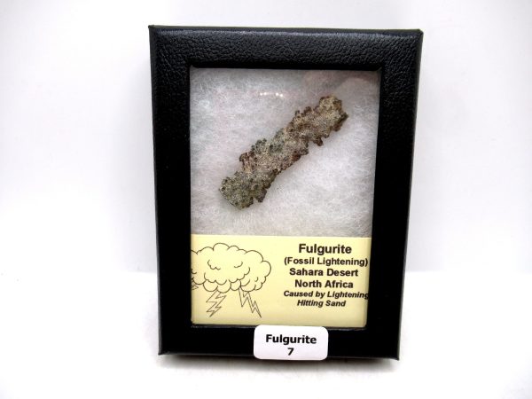 Fulgurite "Fossil Lightening" from Sahara Desert N. Africa #7 - 1.98"