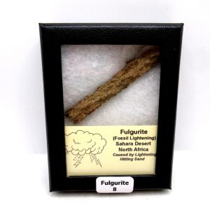 Fulgurite "Fossil Lightening" from Sahara Desert N. Africa #8 - 3.11"