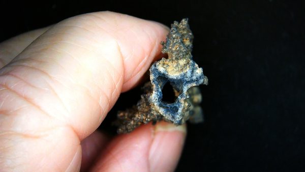 Fulgurite "Fossil Lightening" from Sahara Desert N. Africa #9 - 2.20" - Image 3