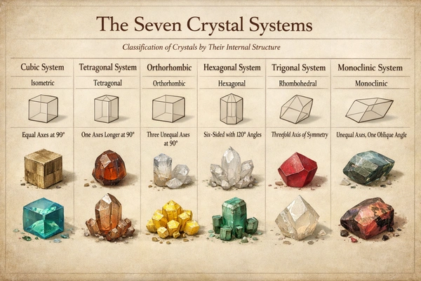 Crystal Systems | Fossils for Sale Buy Crystals - Metaphysical Crystals