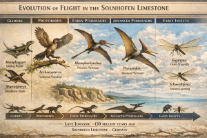 Evolution of Flight in Soln hofen Limestone Quarry | Fossils for Sale Buy Fossil Solnhofen Fossils