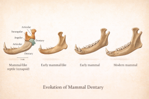 Evolution of Mammal Dentary | Fossils for Sale