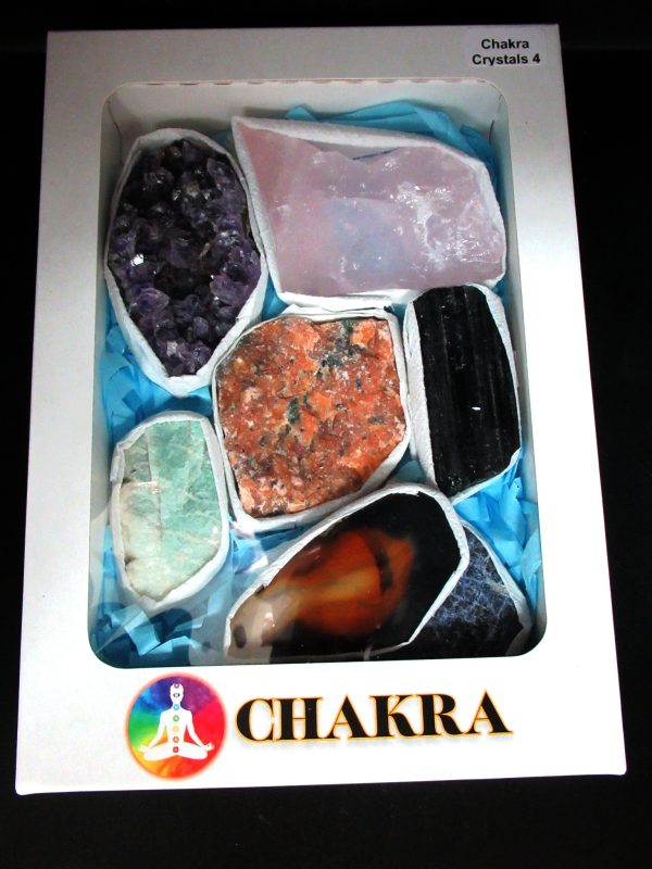 Healing Crystals Chakra Collection 4 | Fossils for Sale