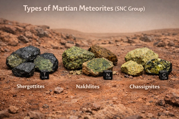 Martian Meteorite Types | Fossils for Sale Buy Meteorites - Meteorites for Sale
