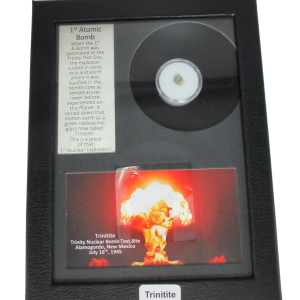 New Mexico Trinity Nuclear Bomb Test - Trinitite 83 | Fossils for Sale