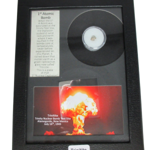 New Mexico Trinity Nuclear Bomb Test - Trinitite 85 | Fossils for Sale