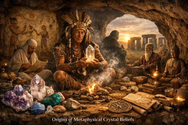 Origins of Metaphysical Crystal Belief | Fossils for Sale Buy Crystals - Metaphysical Crystals