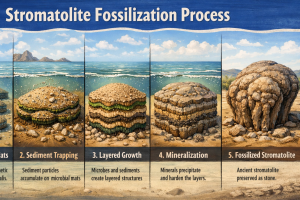 Stromatolite Fossilization Process | Fossils for Sale Buy Fossil Stromatolite Fossils
