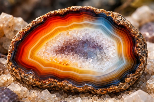 Brazil Agate | Fossils for Sale Brazil Agate Bookends for Sale