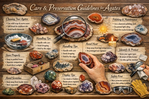 Care of Agate | Fossils for Sale Brazil Agate Bookends for Sale