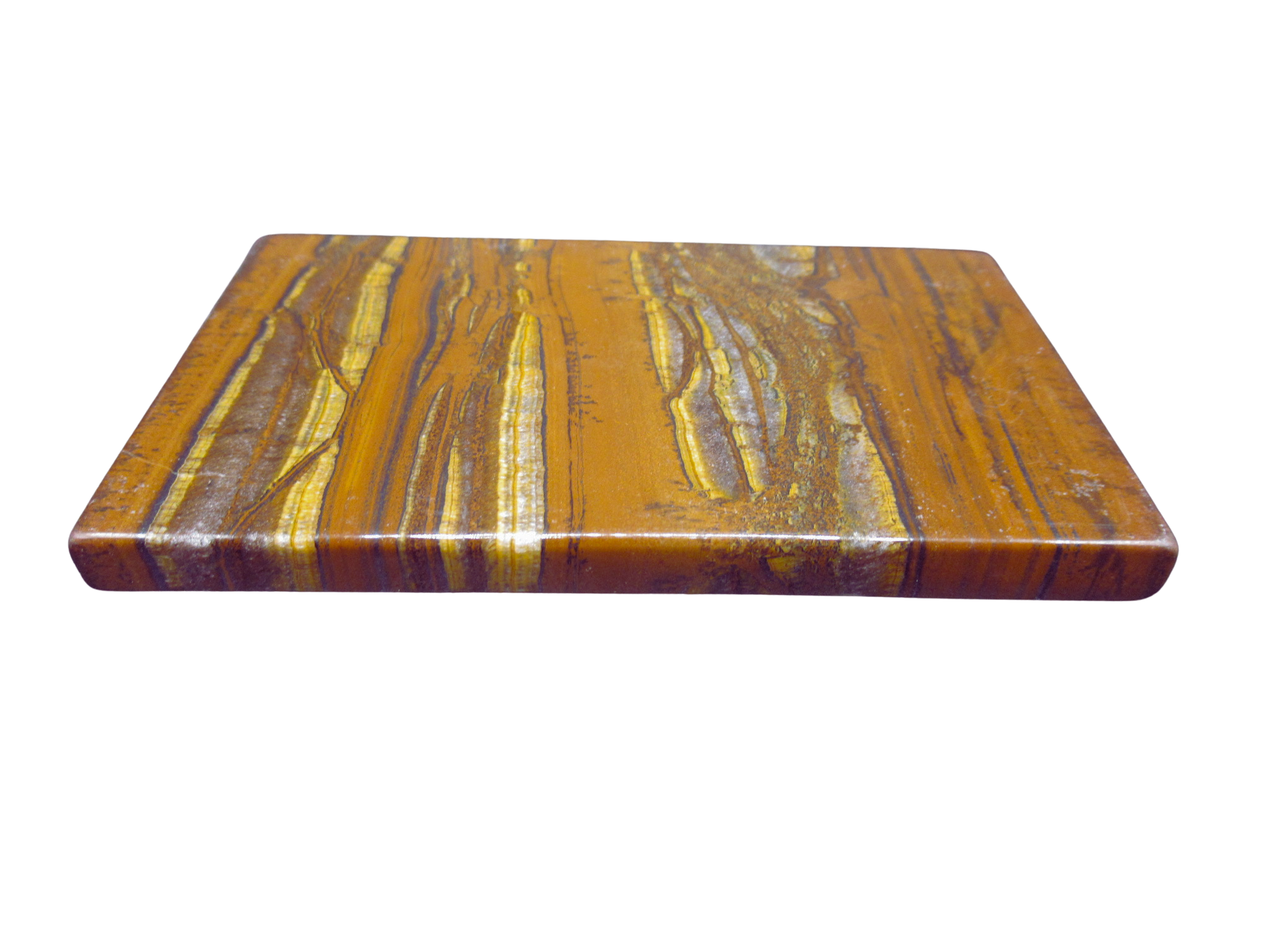 Packsaddle Tigers Eye Polished Slab from Western Australia 19b | Fossils for Sale