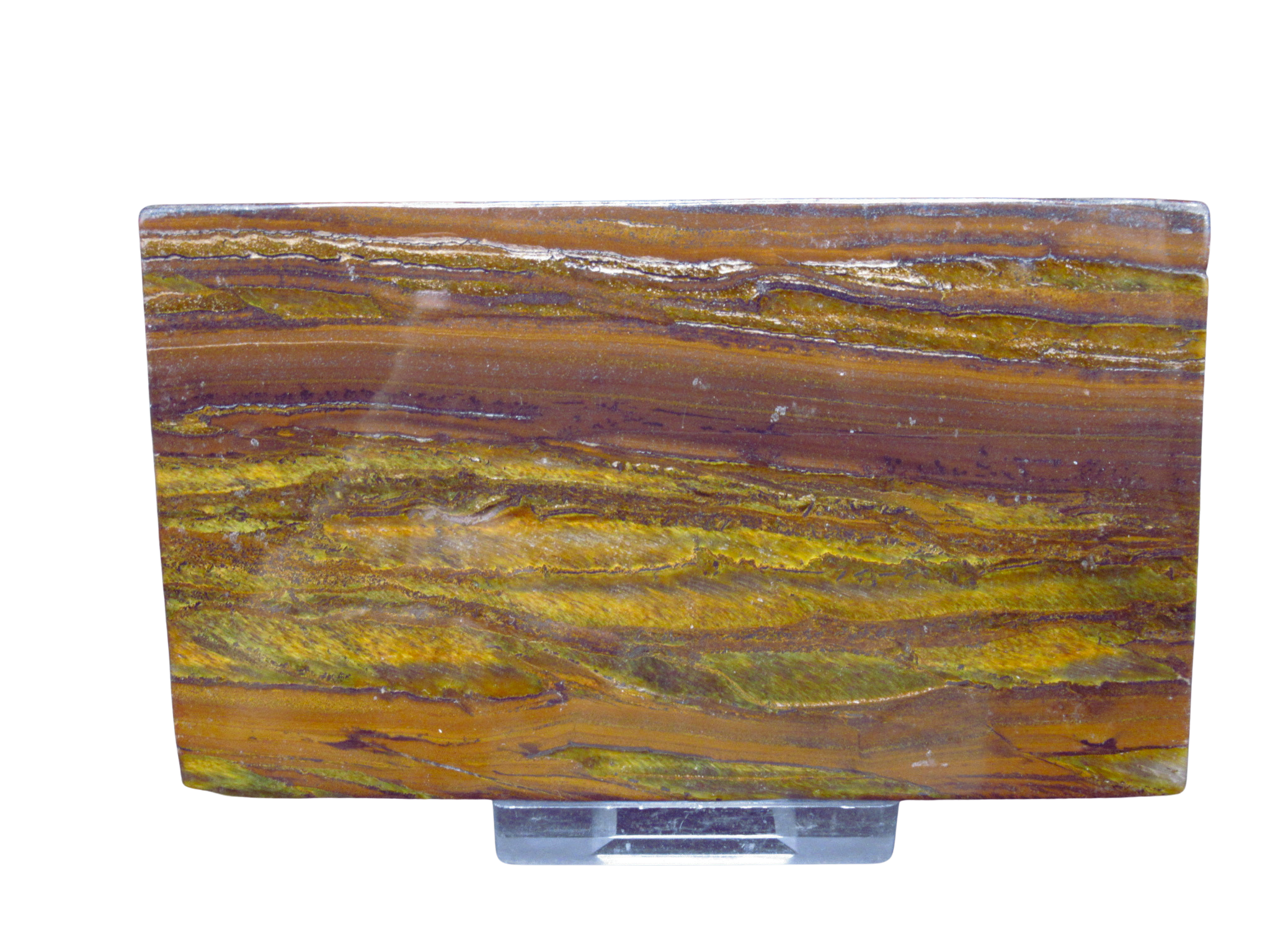 Packsaddle Tigers Eye Polished Slab from Western Australia 24a | Fossils for Sale
