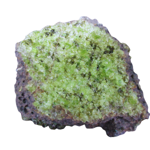 Peridot with Chrome Diopside and Spinel from Arizona #2