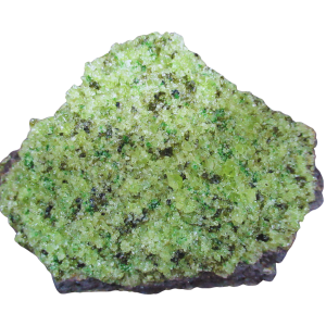 Peridot with Chrome Diopside and Spinel from Arizona #1