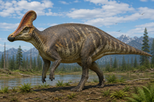 Corythosaurus Tail Vertebra for Sale