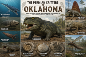 Permian of Oklahoma | Fossils for Sale Abyssomedon williamsi Parareptile Fossil for Sale