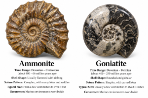 Goniatite Morocco Fossils For Sale