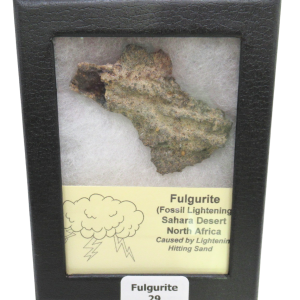 Fossil Lightning Fulgurites For Sale | Lightning Glass Created by Lightning Strikes 2.29" Long #29
