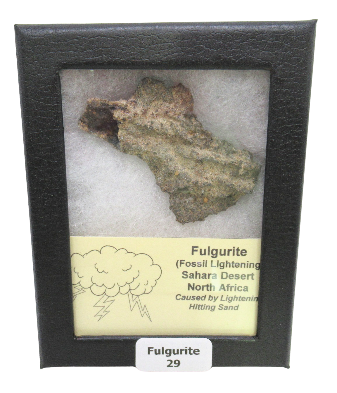 Fossil Lightning Fulgurites For Sale Lightning Glass Created by Lightning Strikes29 | Fossils for Sale