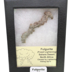Fossil Lightning Fulgurites For Sale | Lightning Glass Created by Lightning Strikes 2.37" Long #32