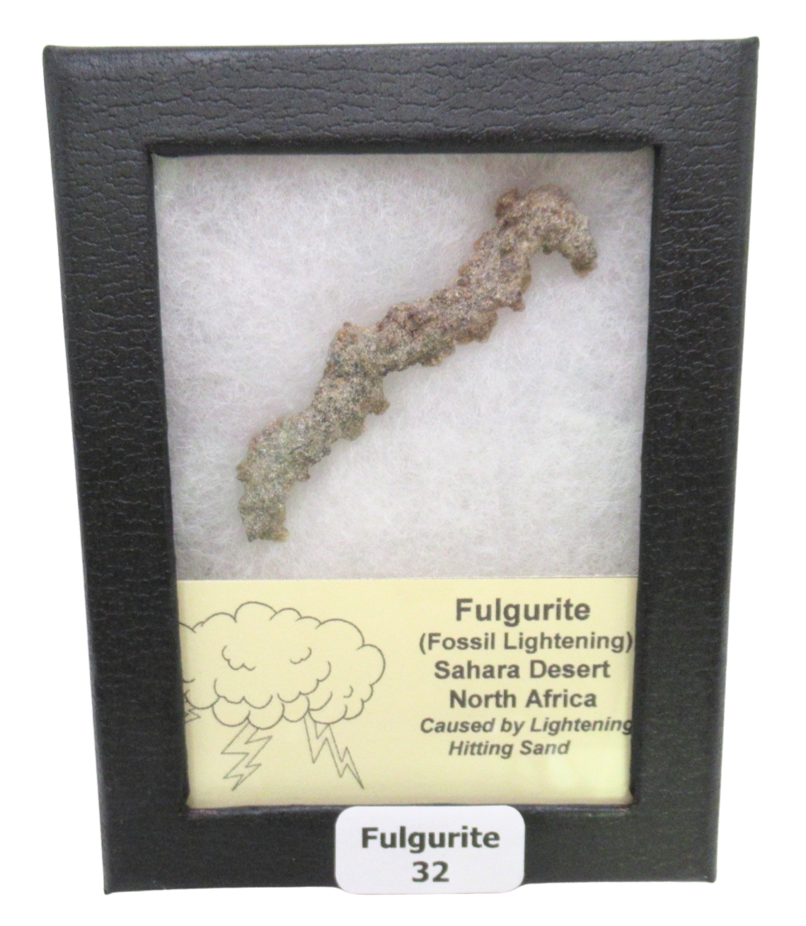 Fossil Lightning Fulgurites For Sale Lightning Glass Created by Lightning Strikes32 | Fossils for Sale