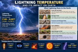 Lightening Temperature | Fossils for Sale Lightening Temperatures