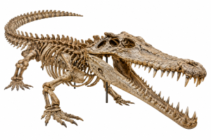 Mounted Skeleton | Fossils for Sale Mounted Crocodile Skeleton